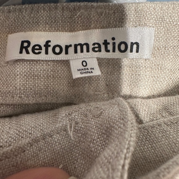 REFORMATION TAZZ MAXI LINEN SKIRT - Picture 3 of 5